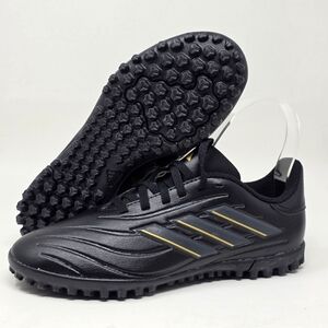Adidas Unisex Soccer Shoes Black Kids Copa Pure 2 Club Turf IG8736 Size 4 New